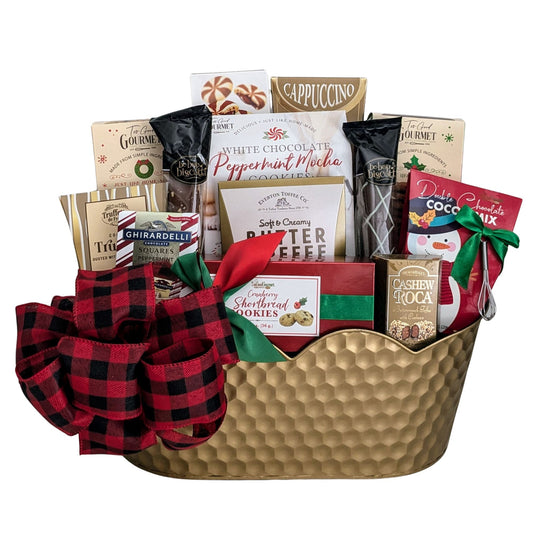 Holiday Favorites Gourmet Gift Basket - Thanksgiving & Christmas Gifts