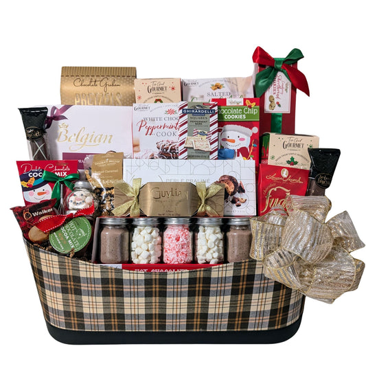 Fanciful Holiday Extra Large Gourmet Gift Basket - Christmas and Holiday Gifts