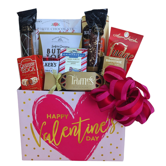 Valentine's Day Chocolate Gift Basket